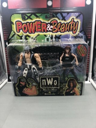 Wcw Power & Beauty Macho Man Randy Savage Smash ‘n Slam Toy Biz Wwe Wwf Nxt Aew