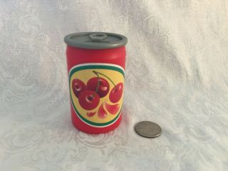 Vintage Fisher Price Fun With Food Cherry Soda Pop Beverage Can Replacement Toy