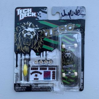 Zero Tommy Sandoval ‘lion’ Tech Deck Signed By Jamie Thomas
