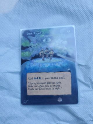 Mtg Magic Card Dark Ritual