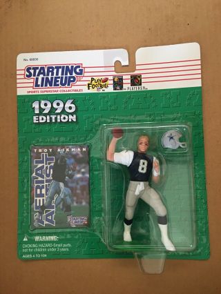 1996 Dallas Cowboys Troy Aikman Starting Lineup,  Albertson’s Exclusive
