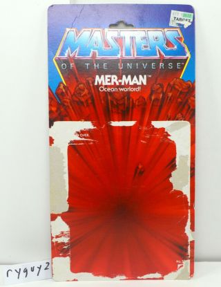 Motu,  Mer - Man Card Back,  Masters Of The Universe,  Cardback,  He - Man,  8 - Back