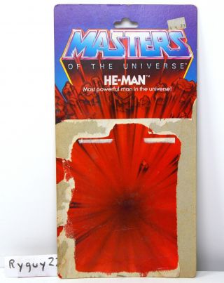 Motu,  He - Man Card Back,  Masters Of The Universe,  Cardback,  8 - Back