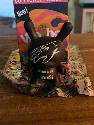 Andy Warhol Dunny Series 2 Mark Of The Beast 666 (1/48) Chase
