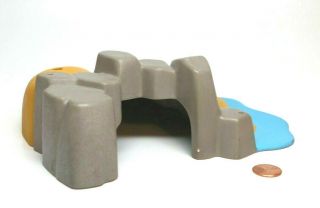 Playmobil Miniature Diorama Beach Landscape Tropical Island Sand Rock Cave Water 2
