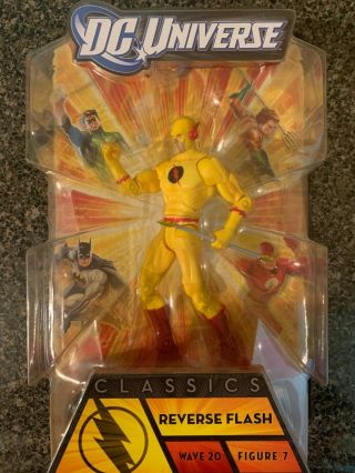 REVERSE FLASH DC Universe Classics Wave 20 Figure FLASH TV NEKRON BAF ...