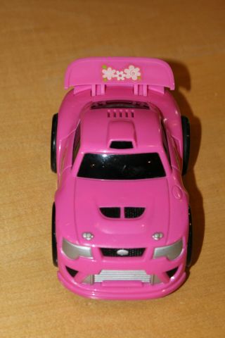 Fisher Price Shake ' n Go Racers Pink Race Car & Great 2