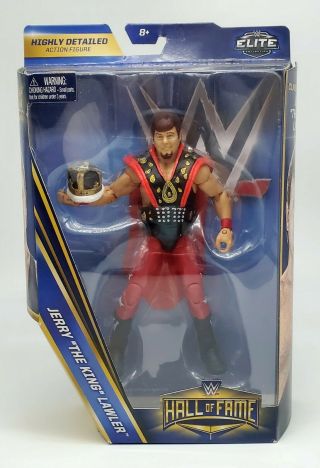 Wwe Elite Hall Of Fame Jerry The King Lawler Figure Exclusive Hof 2007