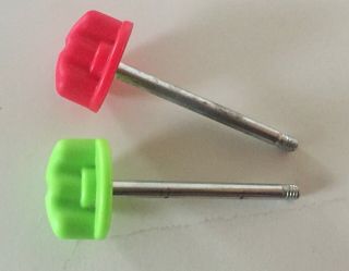 Fisher Price Smart Cycle Replacement Part Seat Pin Screw Red Or Green Knob