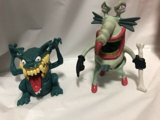 Nickelodeon Aaahh Real Monsters Dare To Scare The Gromble Scarfer Figure Mattel