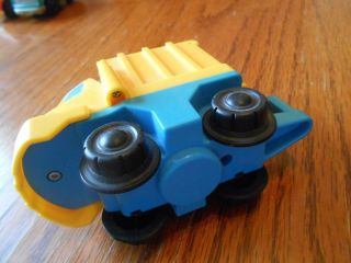1995 - 1995 Fisher price Flip Track Mountain - Yellow cargo truck ONLY 2