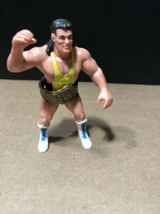 Vintage 1990 Galoob Wcw Scott Steiner Action Figure Complete Wrestling