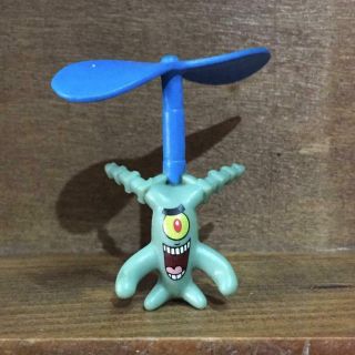 Fisher Price Imaginext Spongebob Squarepants Plankton Action Figure Bin