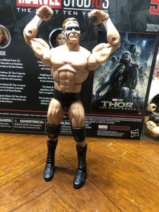 Wwe Lex Luger Total Package Wrestling Mattel Elite Bash At The Beach Nwo Wcw
