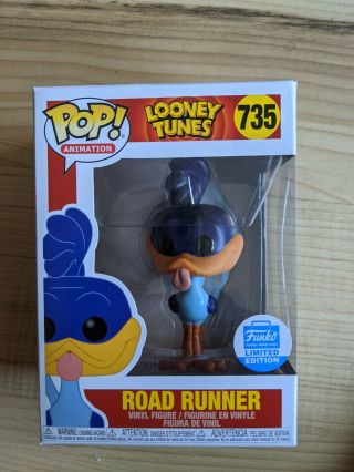 Funko Pop Animation: Looney Tunes - Road Runner Vinyl Figure (funko Shop Exclu…