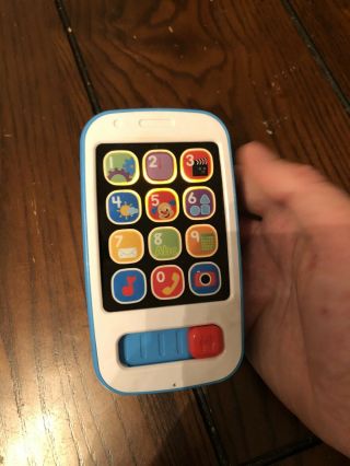 Fisher Price Cell Phone Pretend Play Buttons Sounds Toddler 5 