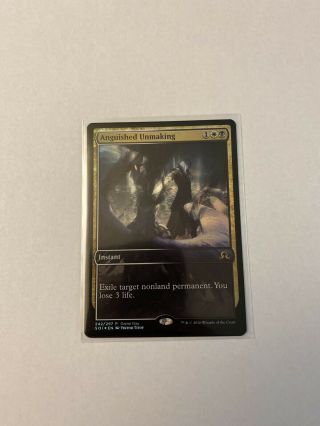 Mtg Rare - Promo Anguished Unmaking X1 Mp - Shadows Over Innistrad