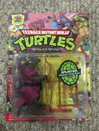 Playmates Teenage Mutant Ninja Turtles 25th Anniversary Splinter Action Figure