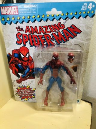 Marvel Legends Vintage Retro Wave 1 Pizza Spider - Man Hasbro Marvel Comics