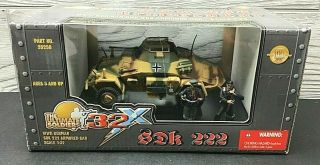 The Ultimate Soldier 1:32 Wwii German Sdk 222 Armored Car With 2 Crew 32x