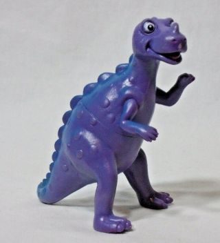 Greenbrier International Purple Dinosaur - T - Rex 4 " - Vintage?