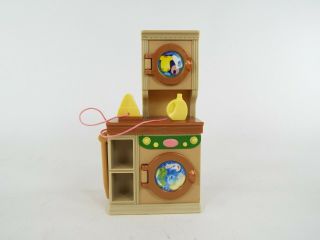 Fisher Price Loving Family Dollhouse Furniture Laundry Room Washer Dryer Unit