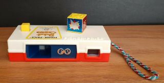 Vintage 1974 Fisher - Price Pocket Camera,  464 - " A Trip To The Zoo " - Good