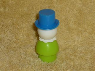 Fisher Price Little People Vintage Circus Clown Green 2