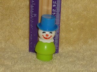 Fisher Price Little People Vintage Circus Clown Green 3