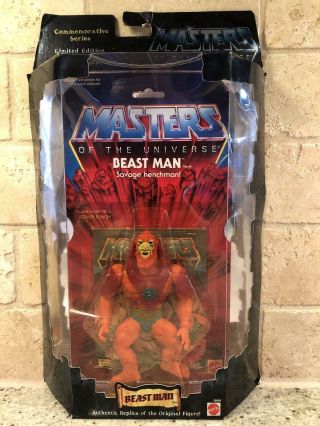 Motu Commemorative Beast Man Masters Of The Universe Limited Edition 1/10000
