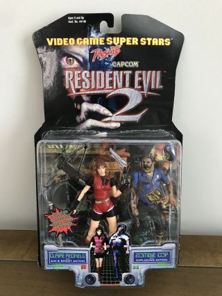 Toybiz Resident Evil 2 Claire Redfield Zombie Cop Action Figure Capcom