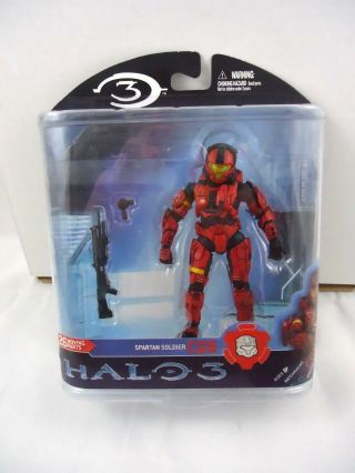 Halo 3 Spartan Soldier Cqb Series 2 Red