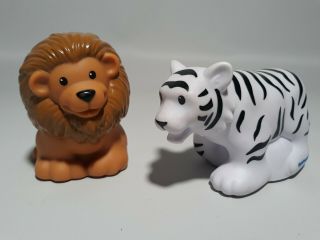Fisher Price Zoo Talkers White Tiger Lion Interactive Fplp Animal