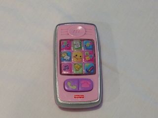 Fisher Price Laugh & Learn Smilin Smart Phone - Pink