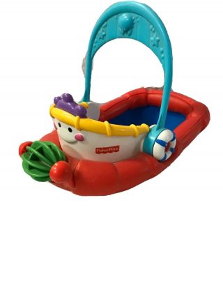 2007 Fisher Price Animals Tubtime Tug Boat Toddler Preschool Bath Toys