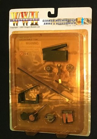 Dragon Wwii 1/6 German Machine Gun Ammo And Accessories For 12” Action Figures