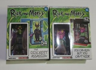 Rick And Morty Set 2 Mcfarlane,  The Discreet Assassin You Can Run But You