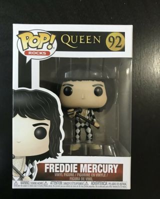 Queen Rocks Freddie Mercury 92 Funko Pop Vinyl