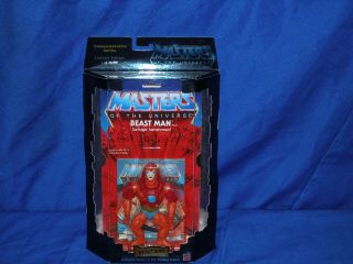 Motu Masters Of The Universe Commemorative Beast Man 28994 Limited Edition