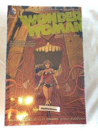 Dc Comics Wonder Woman War Volume 4 Hard Cover Graphic Novel Azzarello