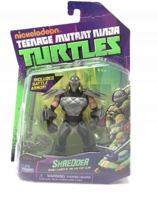 2012 Tmnt Teenage Mutant Ninja Turtles Action Figure Shredder Nickelodeon