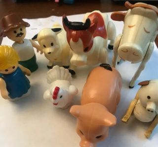 Fisher - Price Little People Animal Friends Farm - Set Of Figurines
