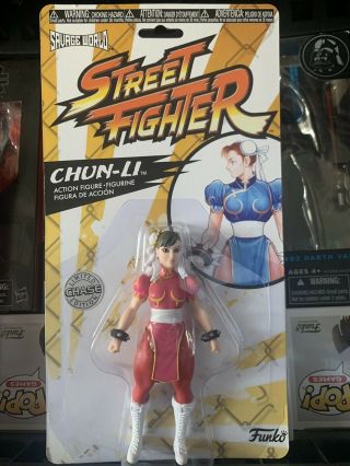 Street Fighter Chun - Li Savage World Pink Dress Chase 5 Inch Action Figure
