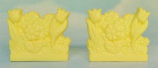 Playskool Dollhouse Yellow Flowers Replacement Parts For Front Porch Or Stable