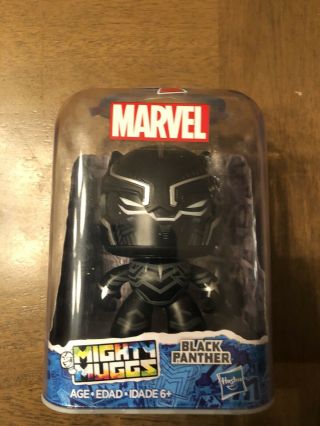 Marvel Mighty Muggs Black Panther 7 Face Changing Ability