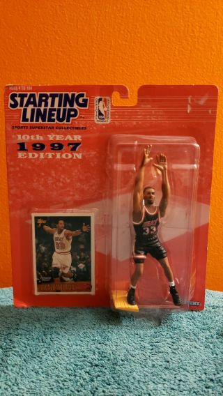 Alonzo Mourning 1997 Starting Lineup And Headliners Figures,  2 Total