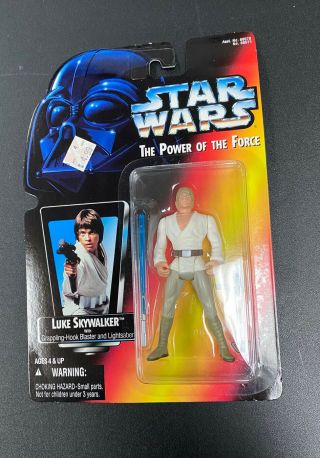 Kenner Star Wars - Power Of The Force 1995 Luke Skywalker Action Figure Private
