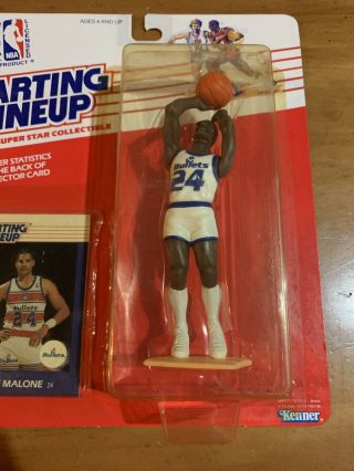 1988 Jeff Malone Washington Bullets Starting Lineup Figure Ships in a Dome 3
