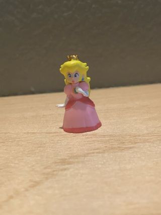 World Of Nintendo Micro Land Mario Bros U Princess Peach 1” Mini Figure
