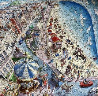 Liberty Classic Wooden Jigsaw Puzzle August In Weymouth (complete)